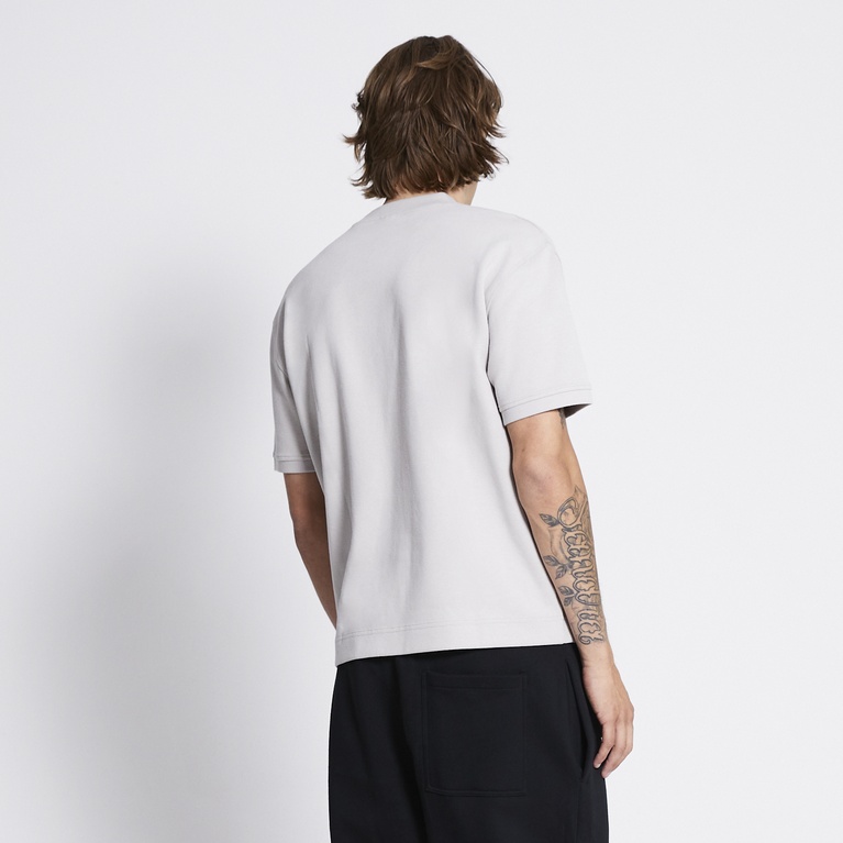 Boxy sweat tee "Gunnar" Light Beige